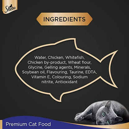 Sheba Chicken Loaf Premium Wet Food for Adult Cats
