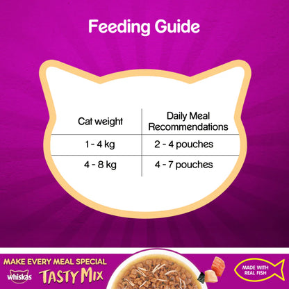 Whiskas Tuna with Kanikama and Carrot in Gravy for Adult Cats