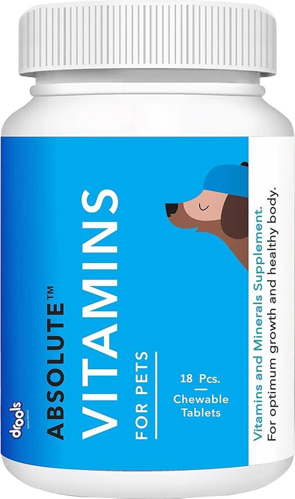 Drools Absolute Vitamin Supplement Tablets for Dogs