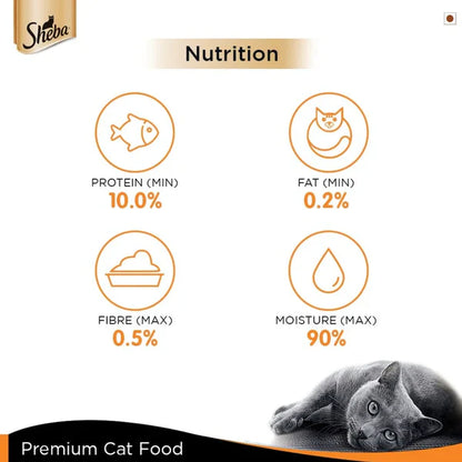 Sheba Deluxe Chicken Breast in Gravy Wet Cat Food