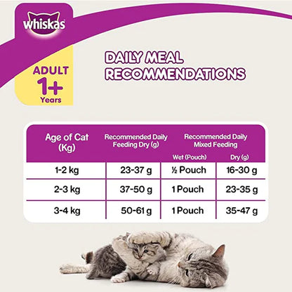 Whiskas Adult Dry Cat Food – Grilled Saba (Complete Nutrition)