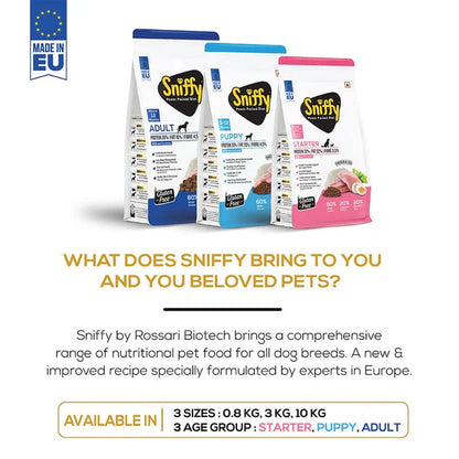Sniffy Gluten Free Salmon & Egg Adult Dog Dry Food