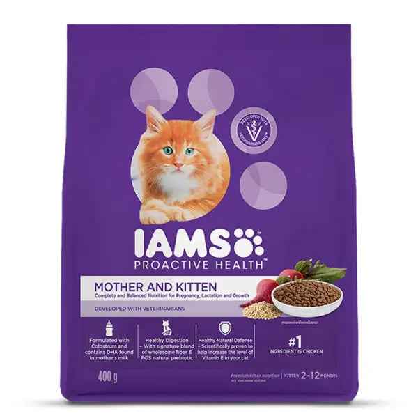 IAMS Proactive Health Mother & Kitten (2-12 Months) Chicken Dry Premium Cat Food