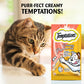 Temptations Creamy Purrrr ee Salmon & Cheese Cat Treats
