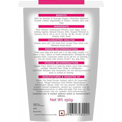 Canine Creek Ultra Premium Wet Puppy Food – 150 g