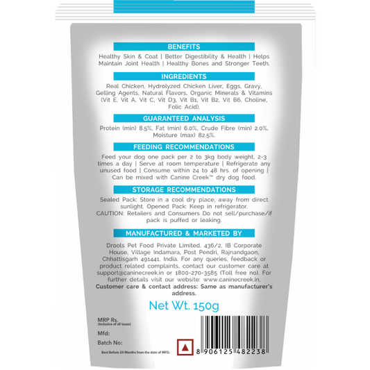 Canine Creek Ultra Premium Adult Wet Dog Food – 150 g