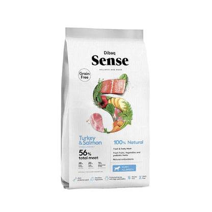 Dibaq Sense Grain Free Puppy Turkey and Salmon