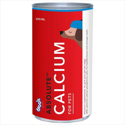 Drools Absolute Calcium Oil Syrup Supplement for Dogs and Cats - 300ml