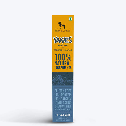 YAKIES DOG CHEW 100 % NATURAL LARGE 90GM