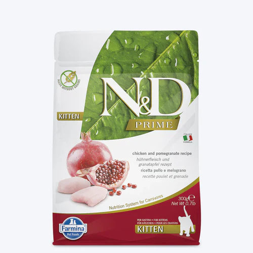 Farmina N&D Prime Kitten Food – Chicken & Pomegranate