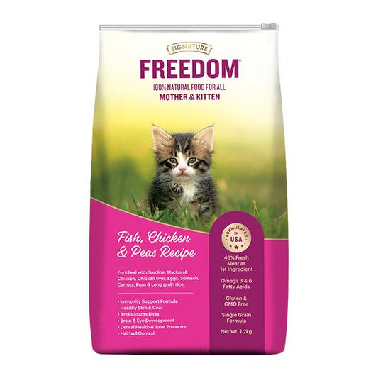 Freedom Fish, Chicken & Peas Kitten Dry Food