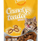 Gnawlers Crunchy & Tender Soft Cat Treats for All Life Stages, Tasty Chicken, 65 g