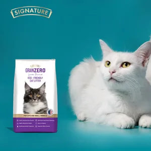 Signature Grain Zero Lavender Scented Cat Litter 8kg