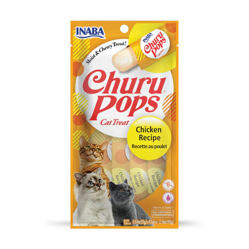 INABA Churu Juicy Bites Chicken Flavor Cat Treats USA712A, 33.9 g (Pack of 1)