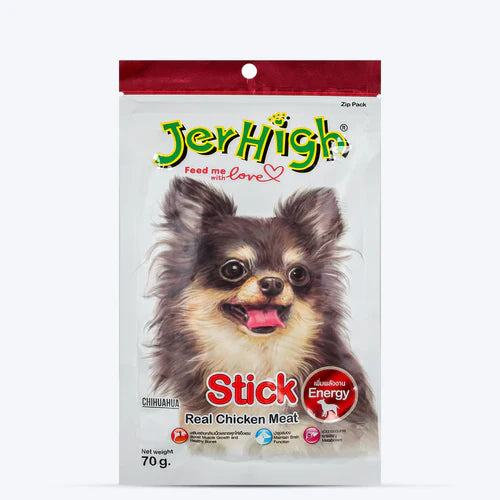 JerHigh Chicken Stix Dog Treats – 70g