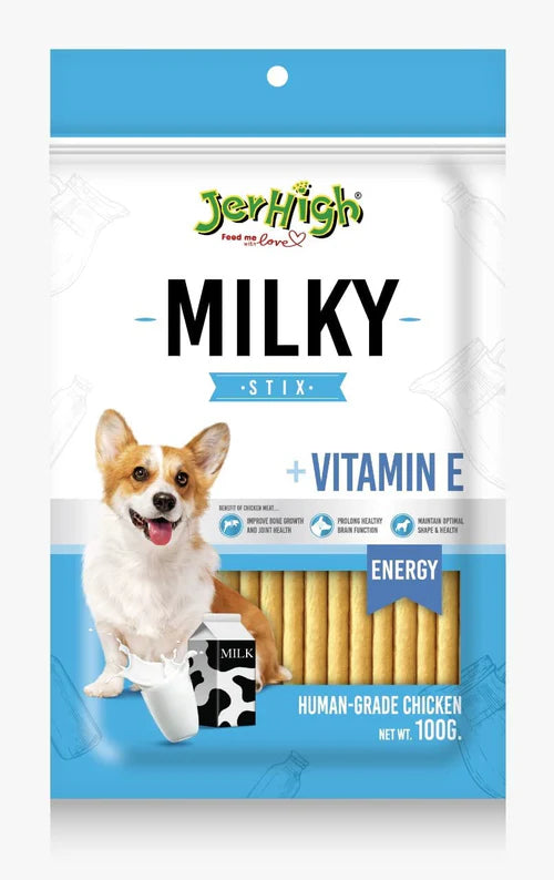 Jerhigh Milky Dog Treats – 100g