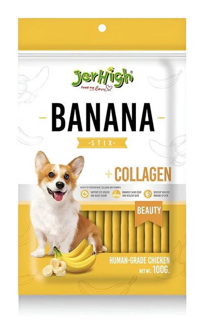 Jerhigh Banana Dog Treat - 100g