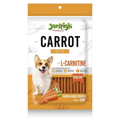 Jerhigh Carrot Dog Treat - 100g