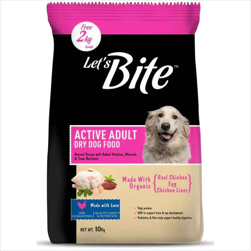 Let's Bite Active Adult Dry Dog Food