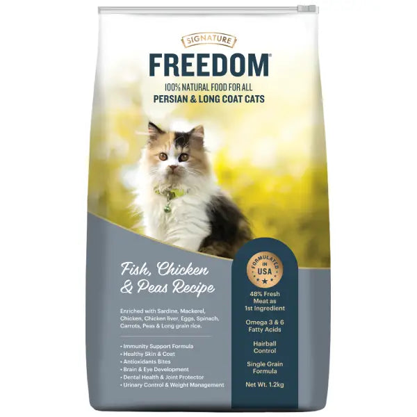 Freedom 100% Natural food for all PERSIAN & LONG COAT CATS Dry Food