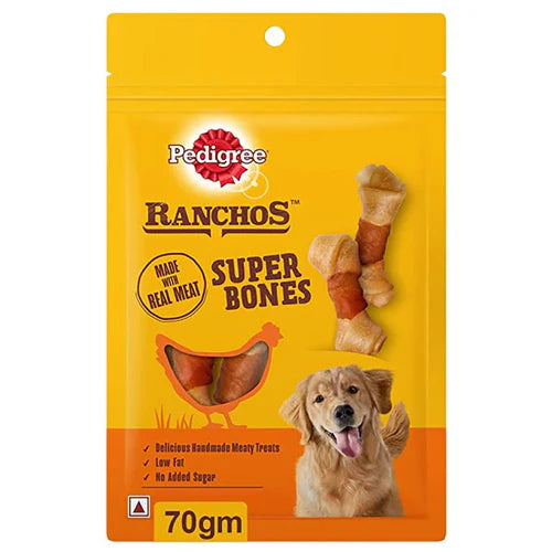 Pedigree Dog Treats Ranchos Spiral Wrap – 60 g