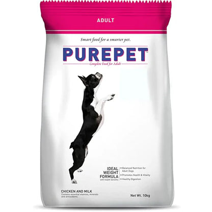 Purepet Chicken & Milk Adult Dry Dog Food
