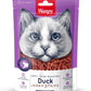 Wanpy Soft Oven Roasted Duck Jerky Strips Cat Treats – 80g