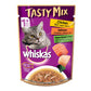 Whiskas Adult Wet Cat Food Tasty Mix Chicken, Salmon & Wakame Seaweed in Gravy