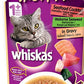 Whiskas Adult Wet Cat Food, Seafood Cocktail in Gravy
