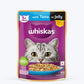 Whiskas Adult Wet Cat Food, Tuna in Jelly