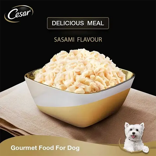 Cesar Premium Sasami & Vegetable Gourmet Meal Adult Wet Dog Food – 70g