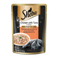 Sheba Wet Food Fine Adult Cat Food, Chicken with Tuna in Gravy Flavour, 70 g